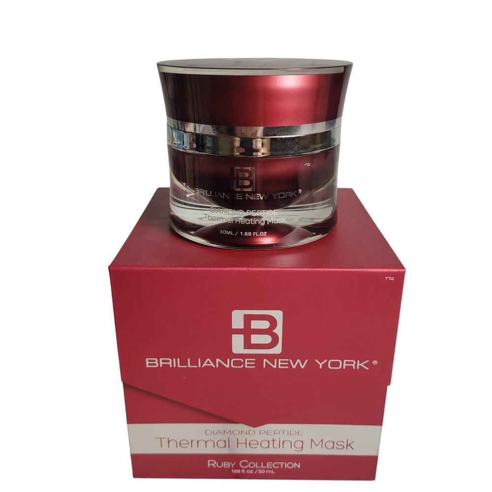 Brilliance New York Thermal Heating Mask Ruby Red Collection 1.69 fl oz.